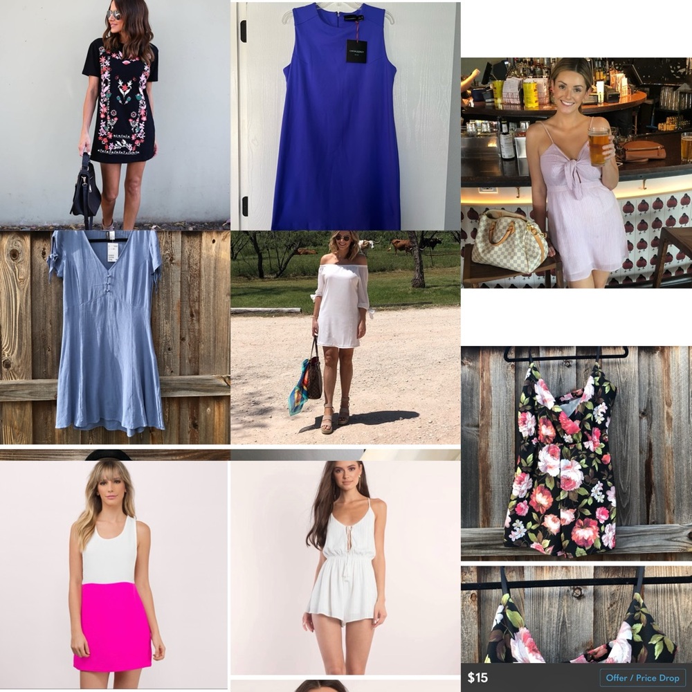 Bundle of 10 dresses and 2 rompers